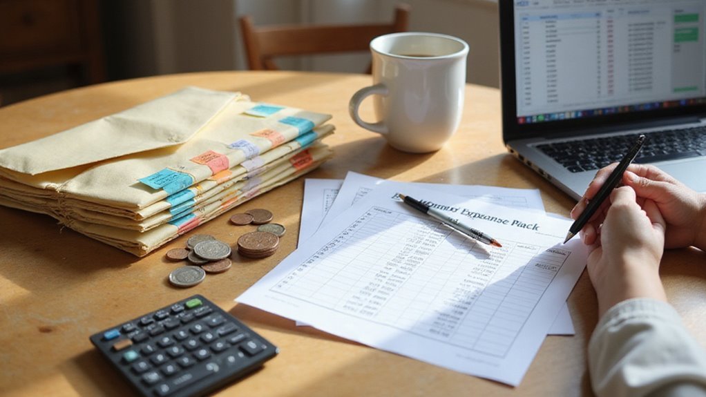 track categorize budget adjust